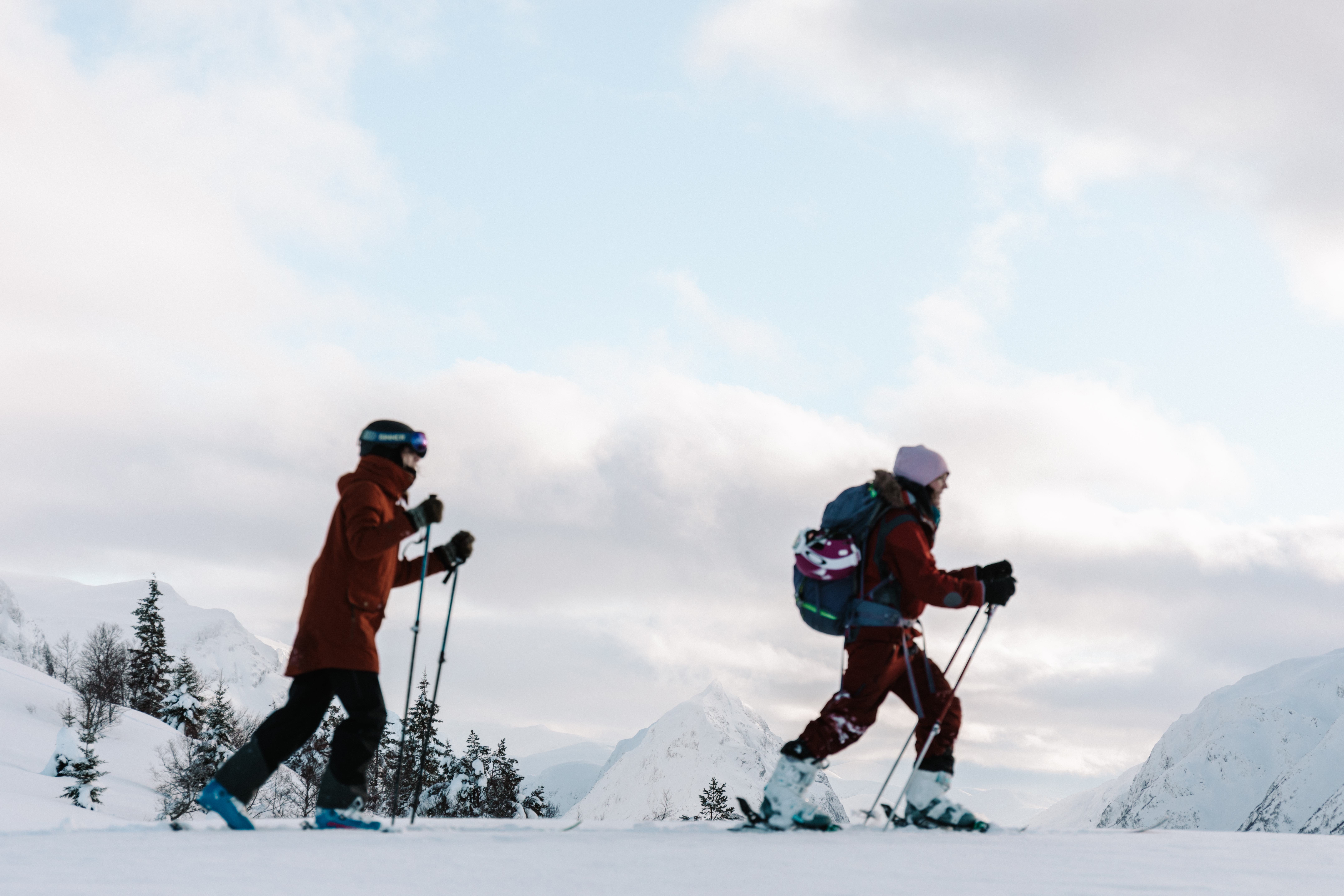 Ski på Utvikfjellet