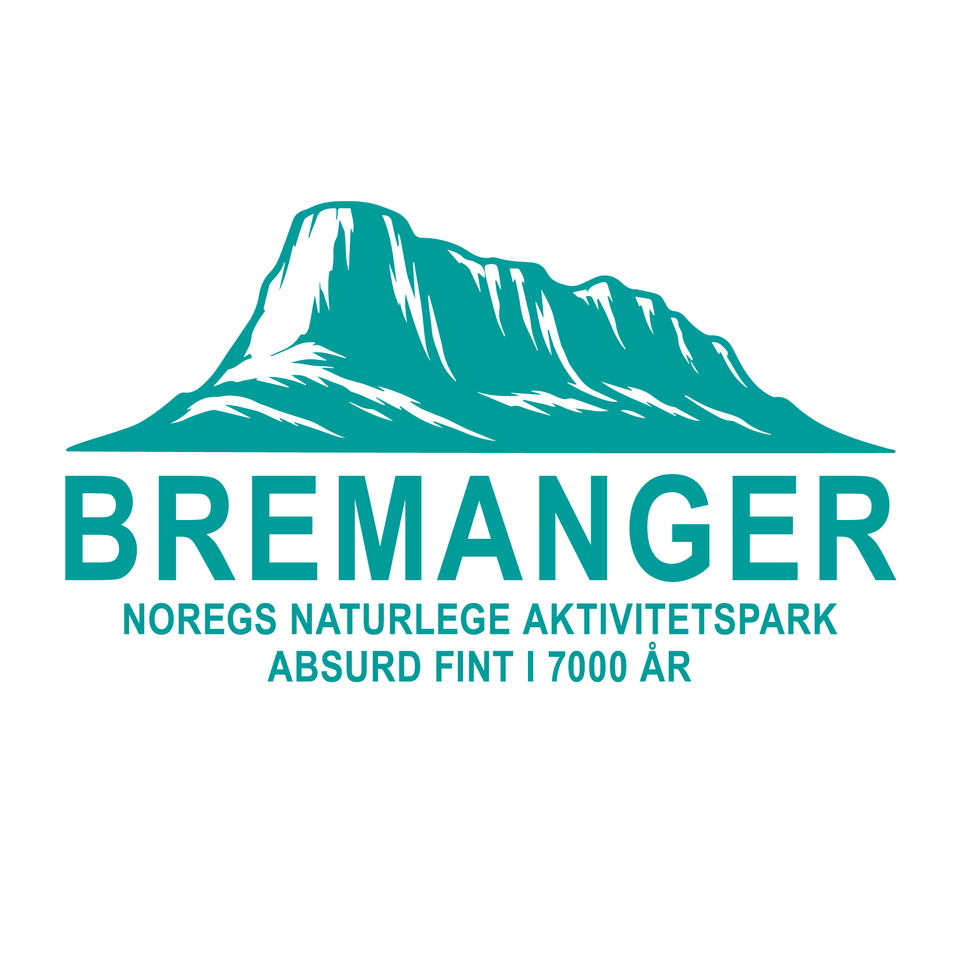 Bremanger logo med hornelen i profil-norsk