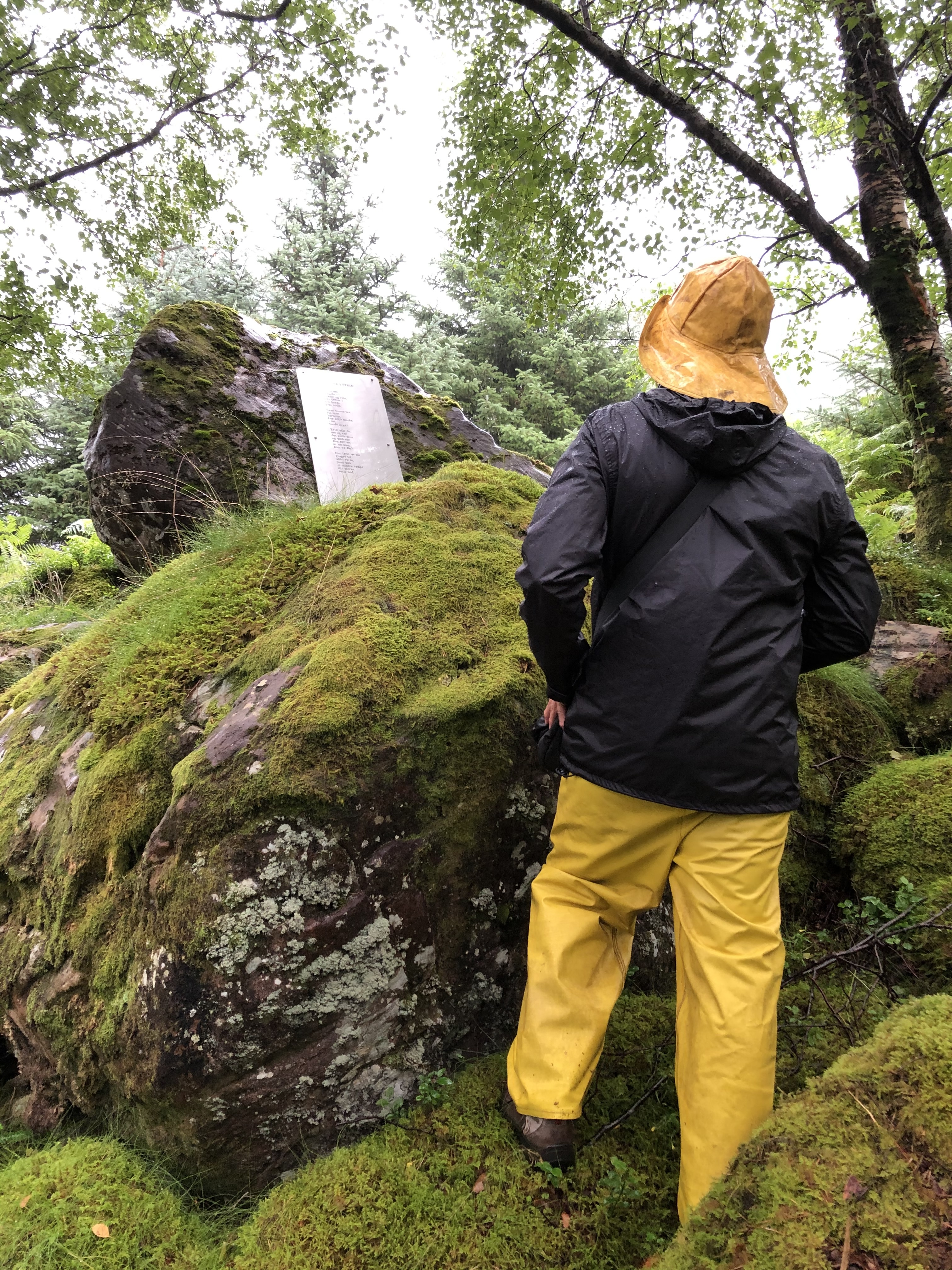 Diktarstien i Botnane i Bremanger