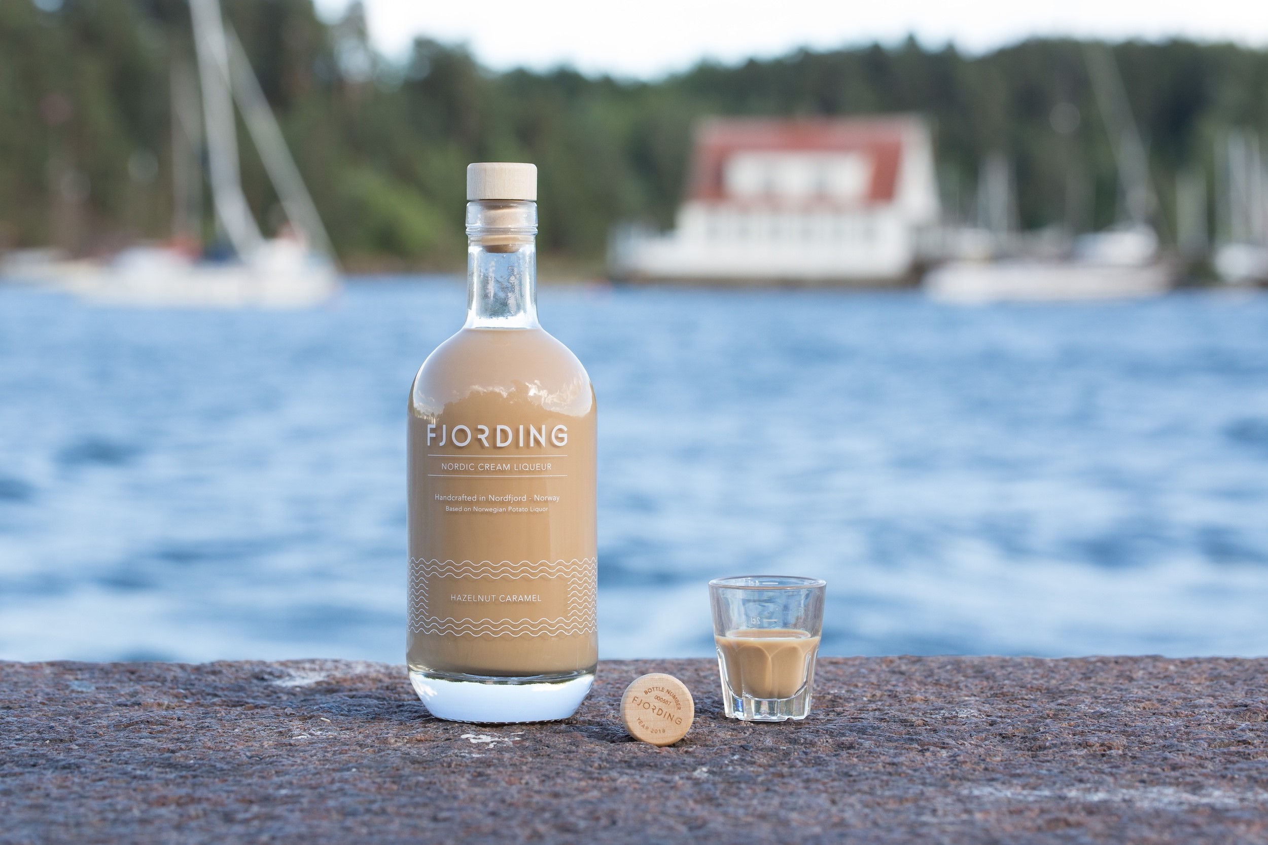 Fjording ved sjø