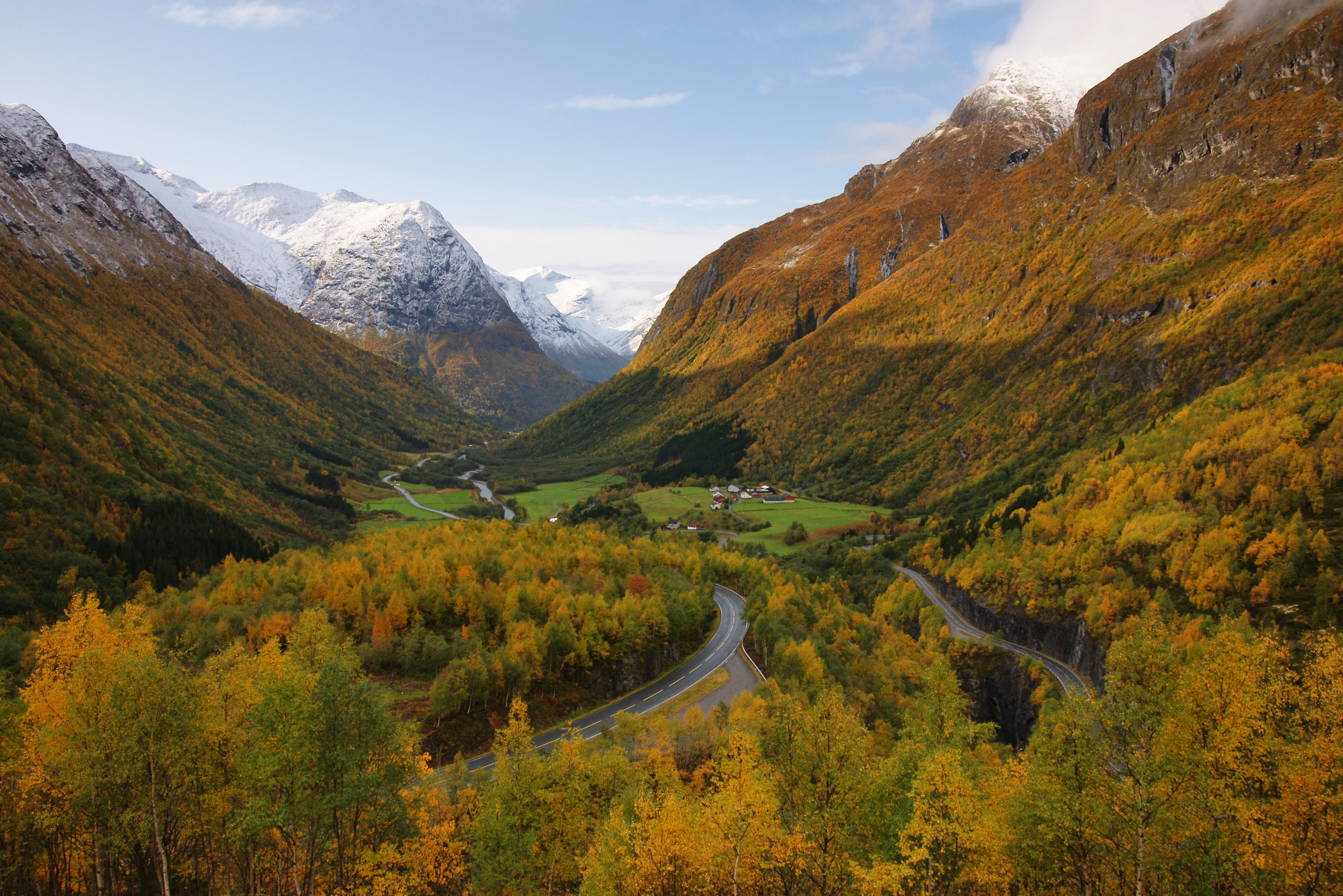 Gamle Strynefjellsvegen fjell veg Stryn Helge stikbakke