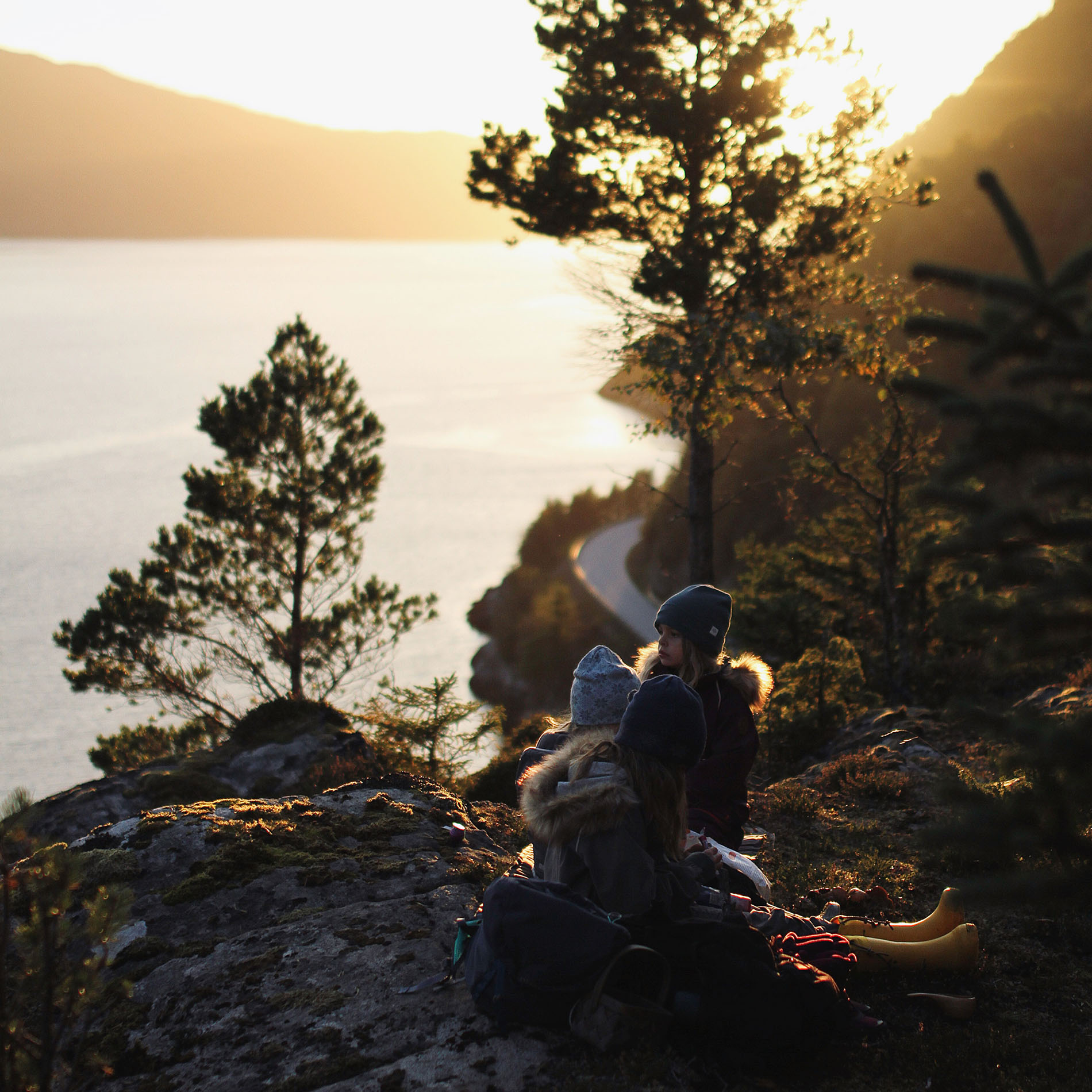 På tur med barn i Nordfjord