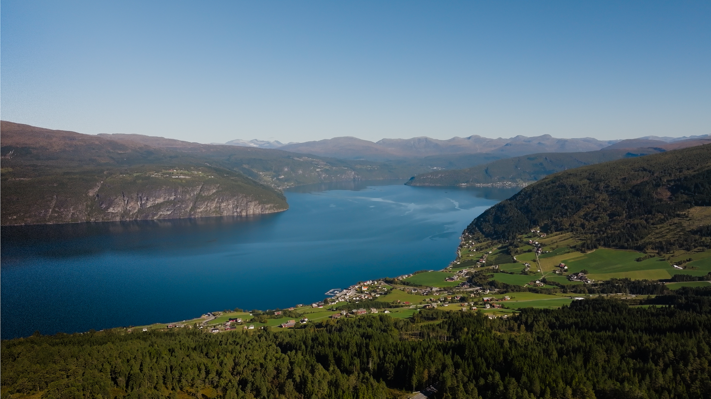 Utvik, dronebilete - Dag Ulvedal