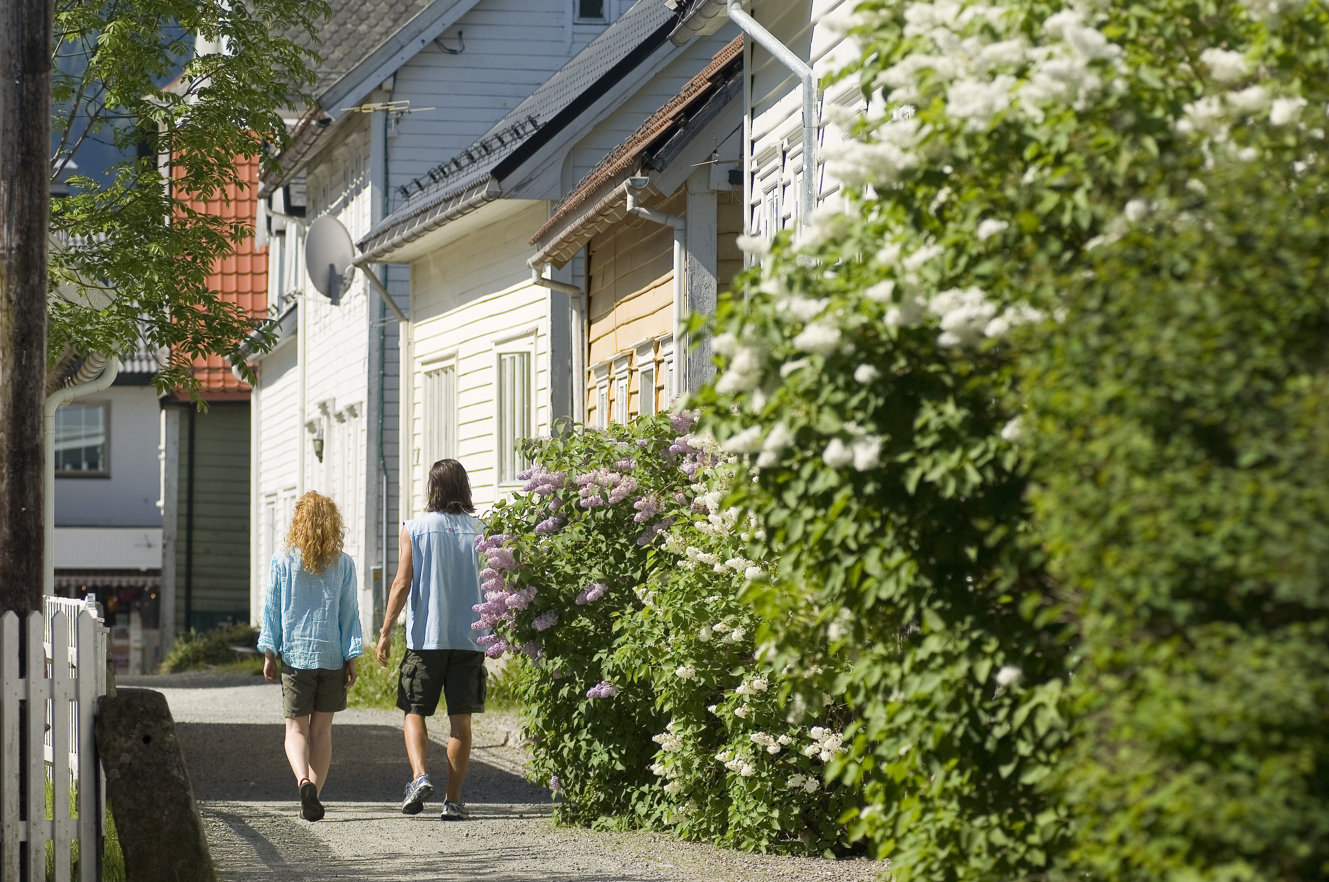 Gatelangs i Eidsgata på Nordfjordeid