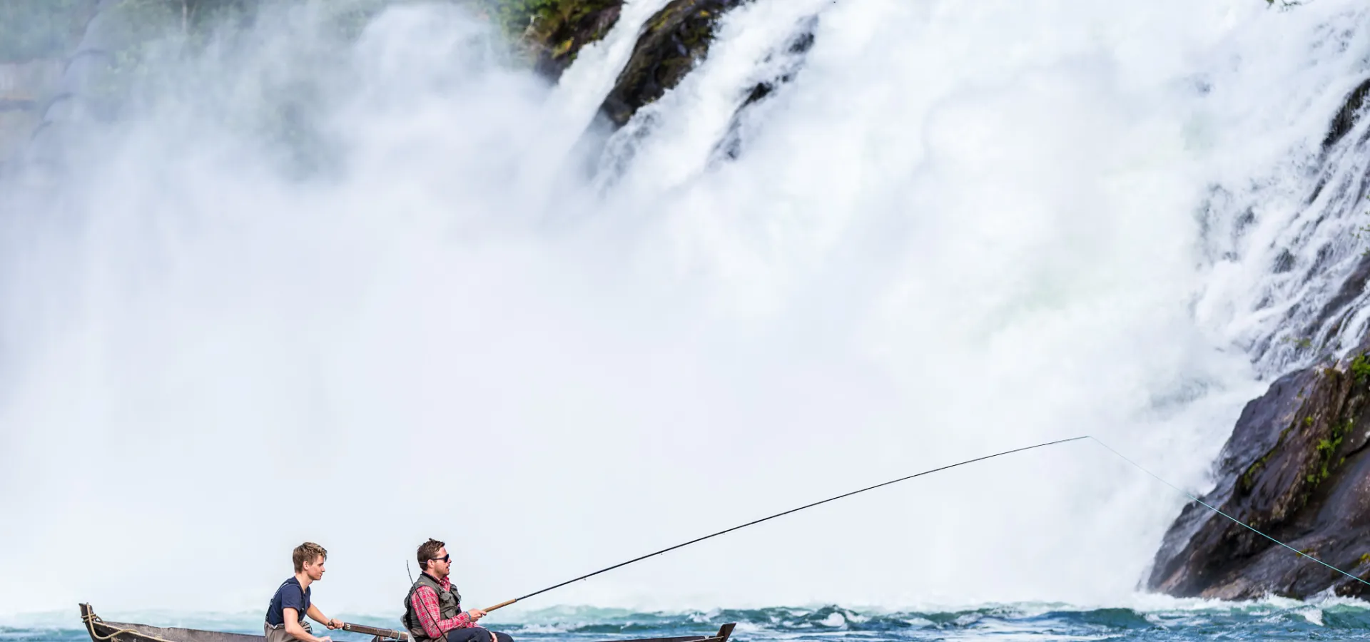 Laksefiske i Gloppenelva - Espen Mills