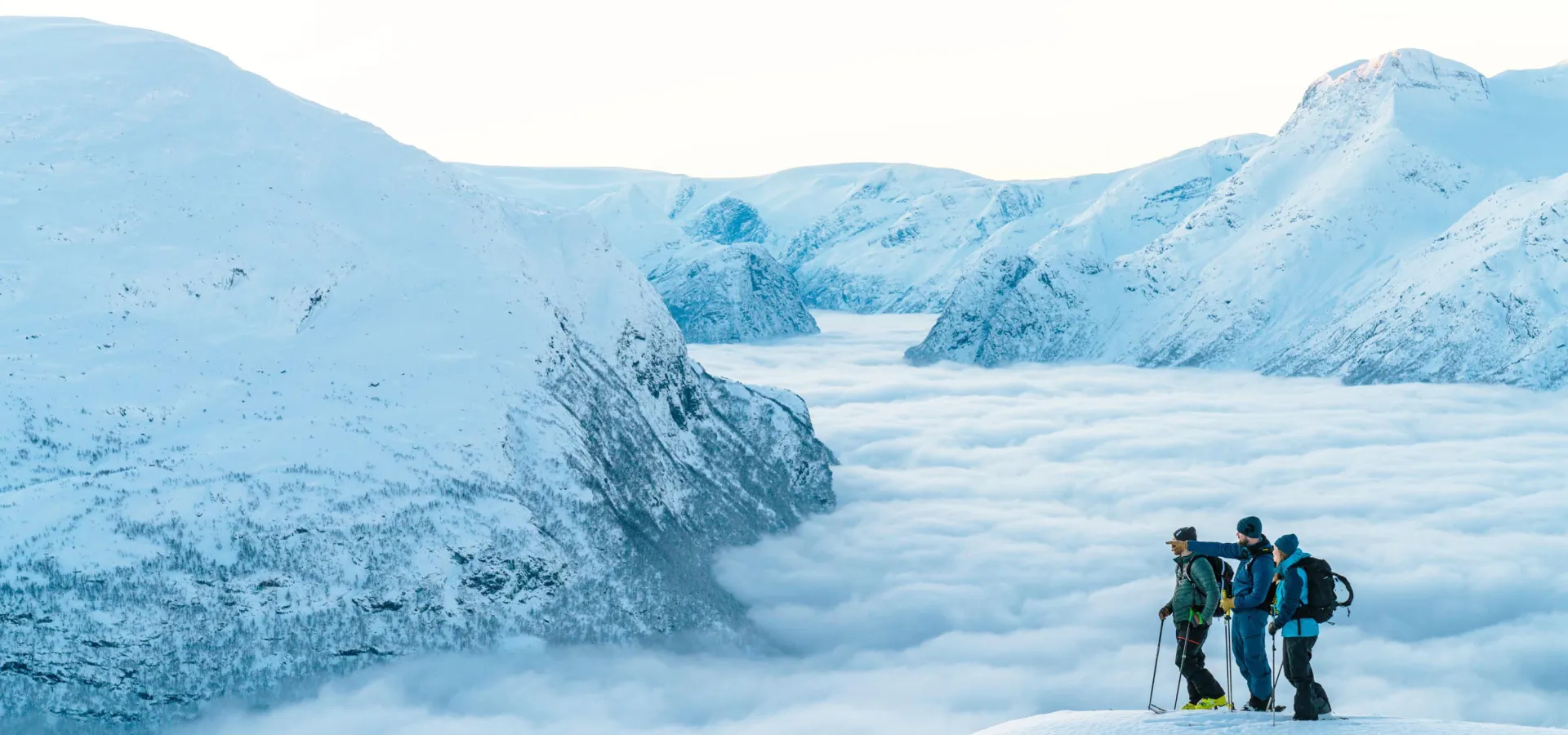 Topptur på ski i Stryn