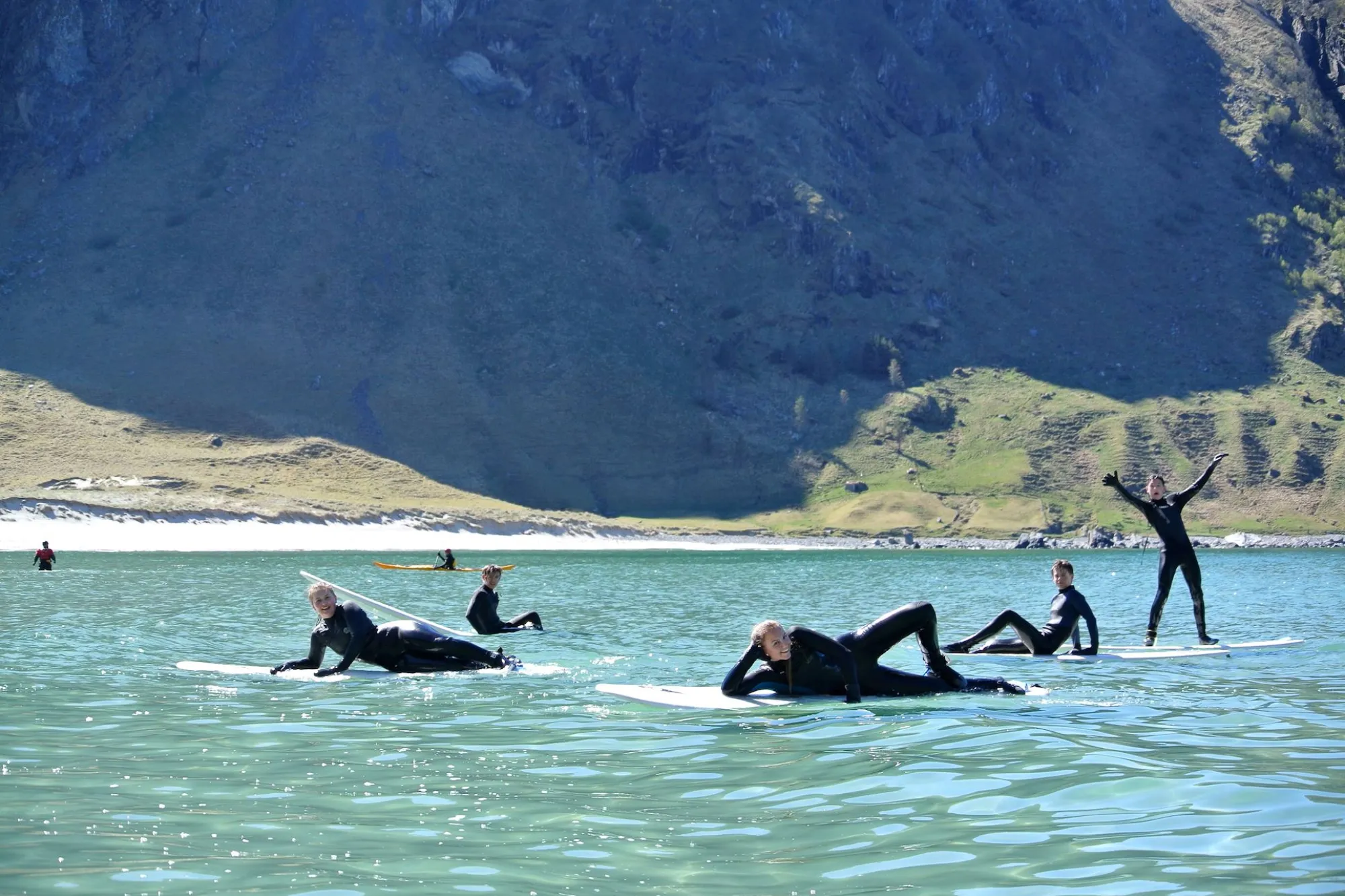 Surfekurs i Hoddevik