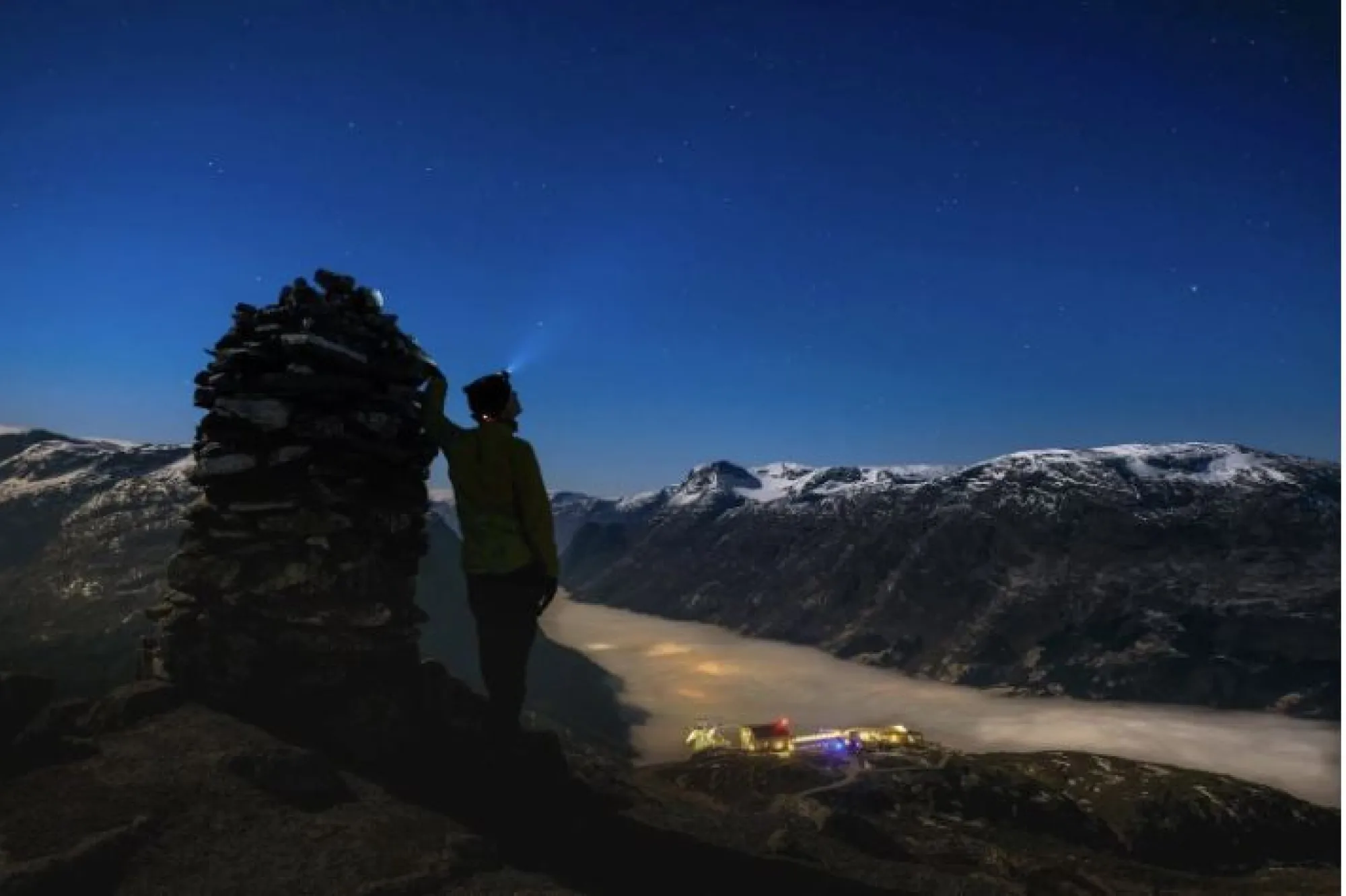 Lysvandring på Hoven. Foto Jon Terje Tjellaug