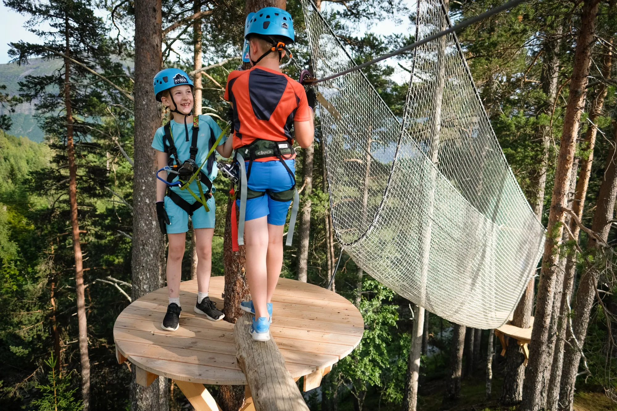 Klatring i Hydlaparken