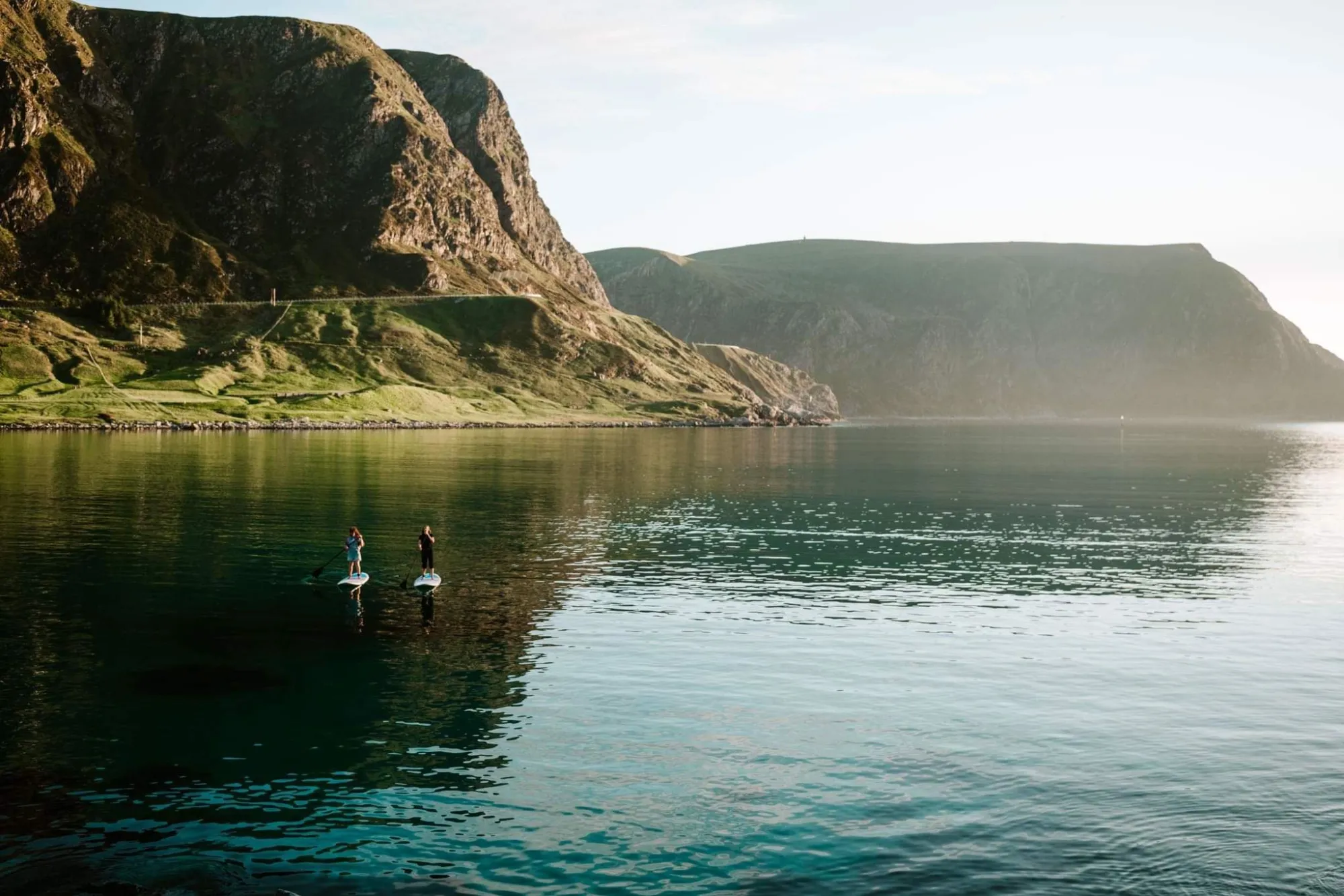 SUP i Honningsvåg